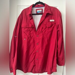 Magellan Outdoors Red Men's Shirt